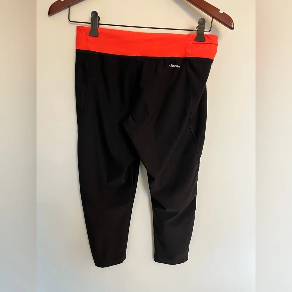Adidas Black and pink Athletic Leggings size small - Picture 4 of 6